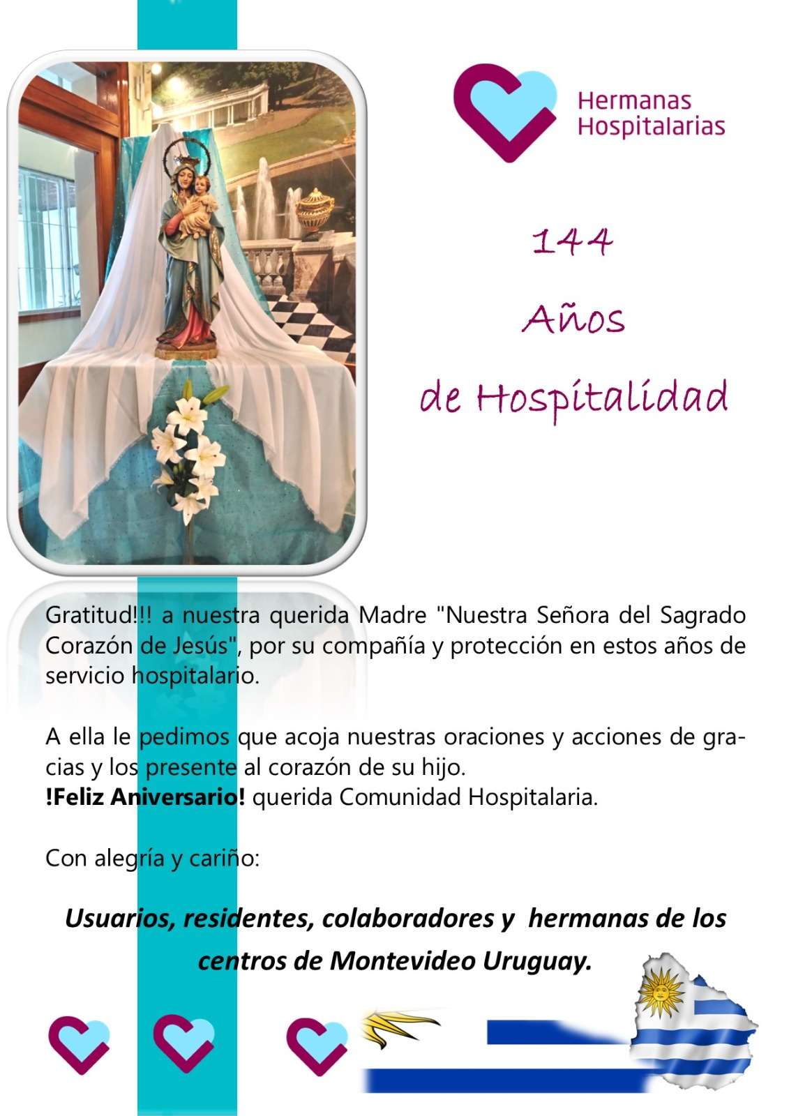 Lee más sobre el artículo ¡Celebramos 144 años de Hospitalidad!